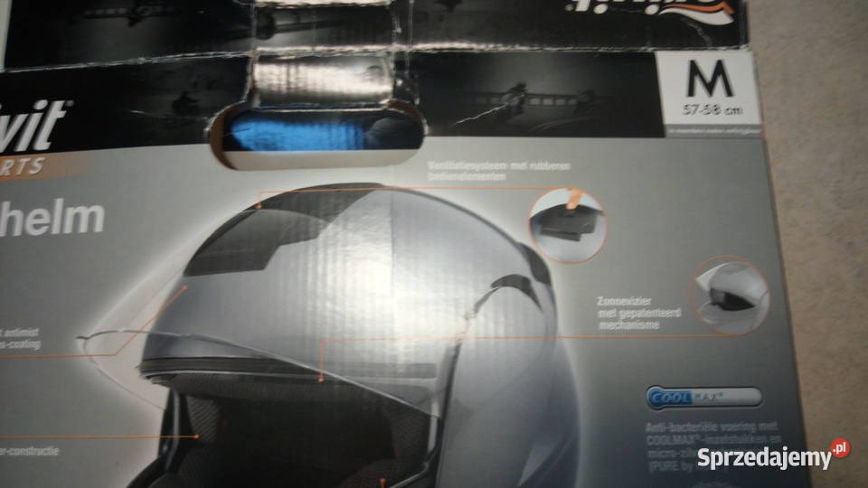 Kask Cruit Sport 2 rozmiar M L Pozostałe