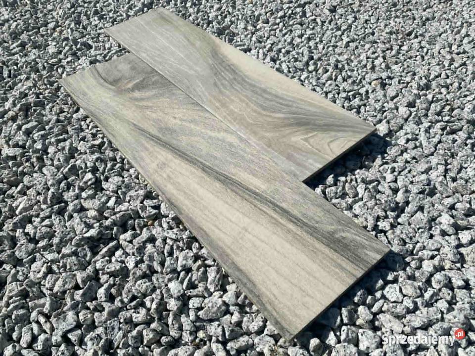Nowość Gres drewnopodobny Merbau Szary 155x62