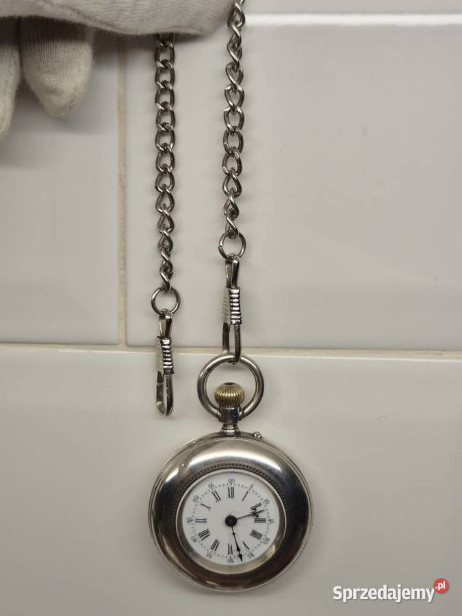 Antyk zegarek kieszonkowy Remontoir Chorzów