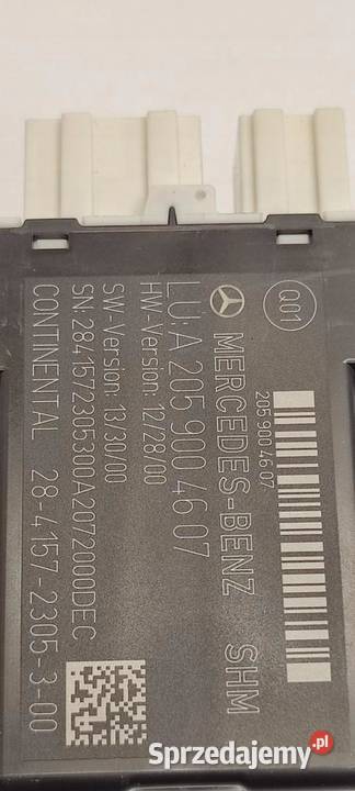 MERCEDES VITO W447 MODUŁ FOTELA A2059004607 Komputery sprzedam
