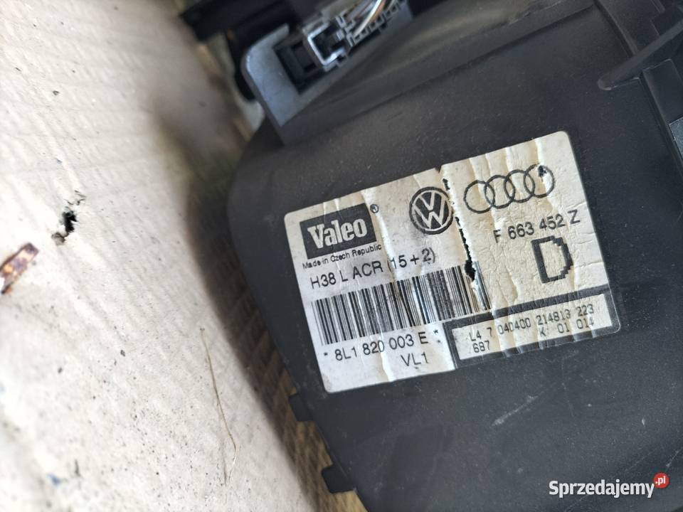 AUDI A38L A3 8L NAGRZEWNICA DMUCHAWA OBUDOWA Kamień-Kolonia