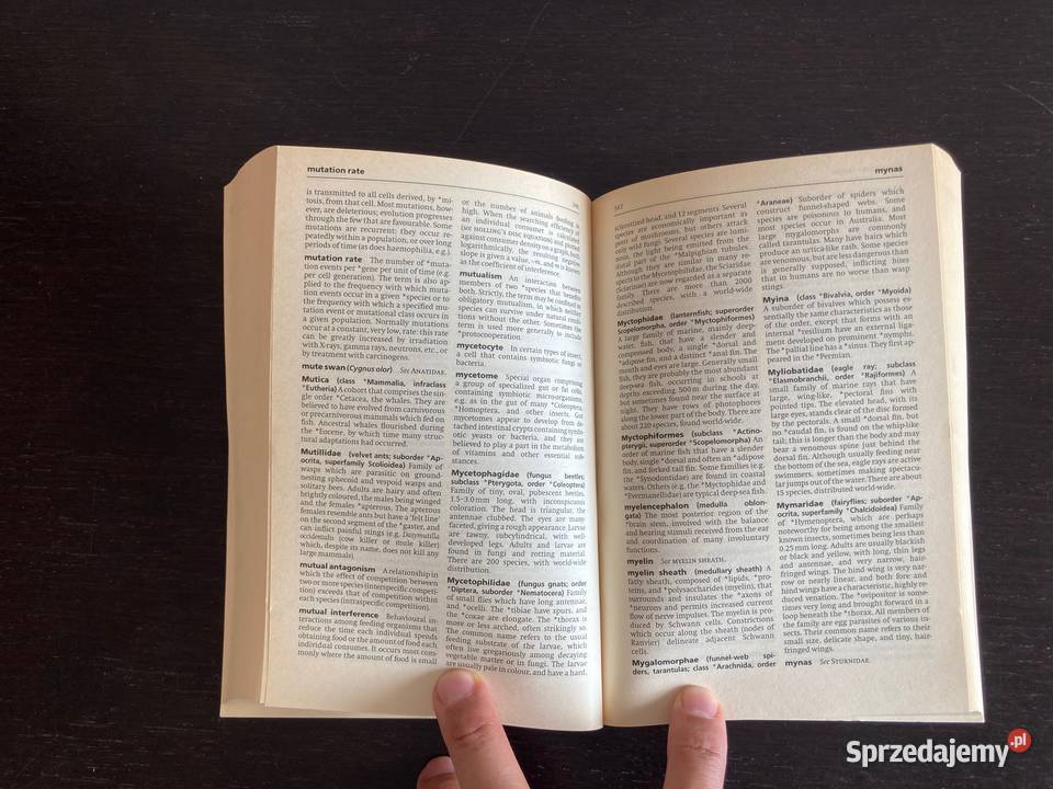 Michael Allaby Oxford Dictionary of Zoology Książki do nauki języka obcego warmińsko-mazurskie