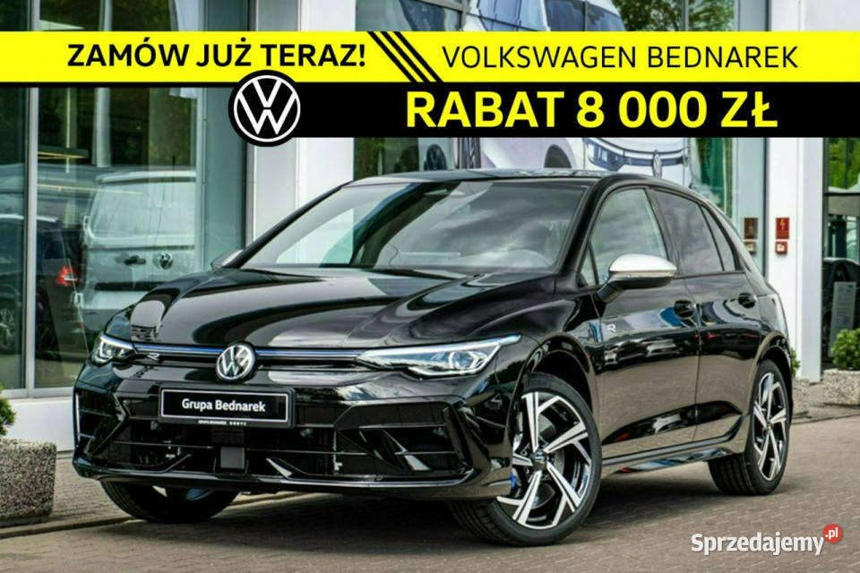 Volkswagen Golf R 20 TSI 4Motion 333 DSG VIII wspomaganie kierownicy Łódź