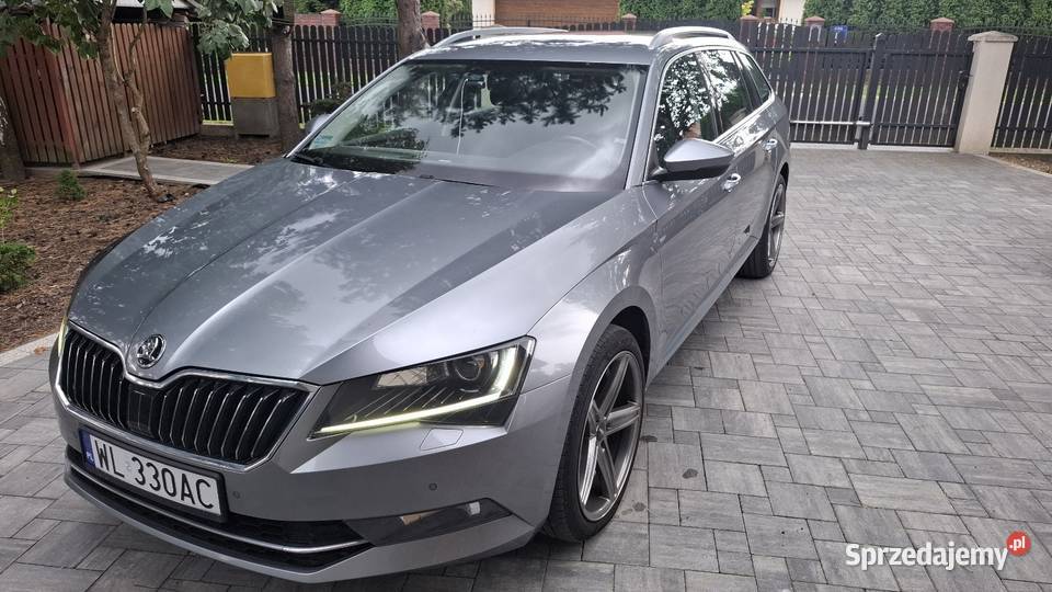 Skoda Superb III kombi 20 TDI 2018r Legionowo