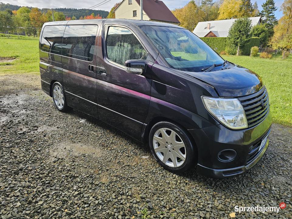 Nissan Elgrand E51 AWD 35 Benzyna z instrukcją małopolskie Męcina sprzedam