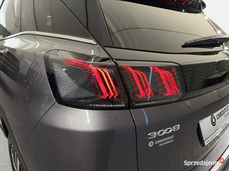 Peugeot 3008 VAT 23 GT 12PT 130 automat 2022 r szary Myślenice