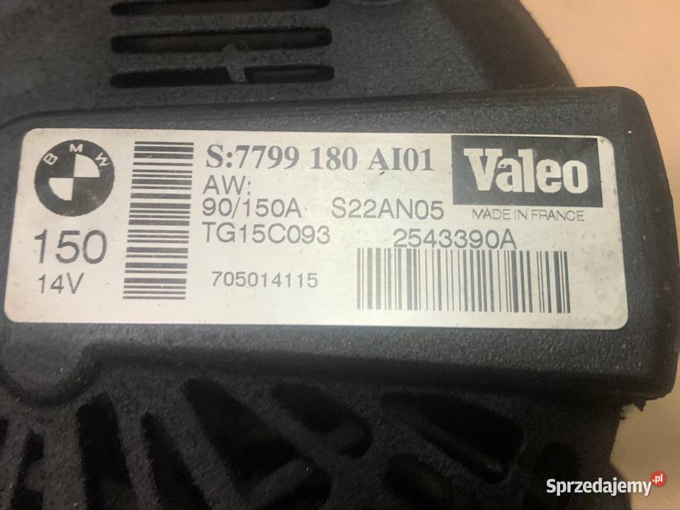 7799180 alternator 20d 30d bmw 3 e90 e91 e92 1 Układ elektryczny silnika Szczecin