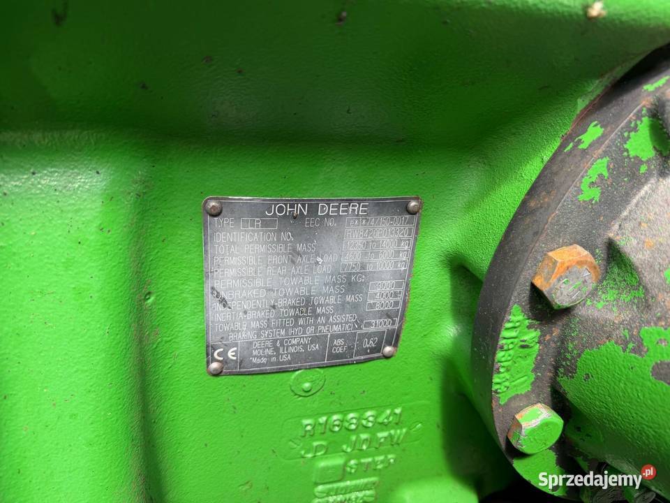Ciągnik rolniczy John Deere 8420 PowerShift Nowa Ruda