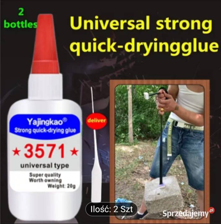 Klej szybkoschnący mocny sprzedam