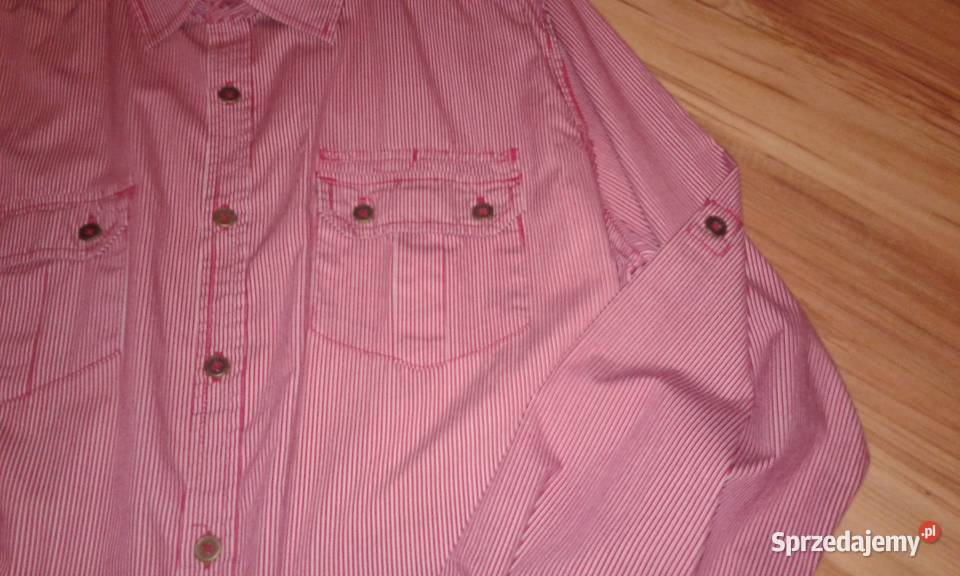 casualowa bawełniana koszula męska DENIM 73 Dręszew