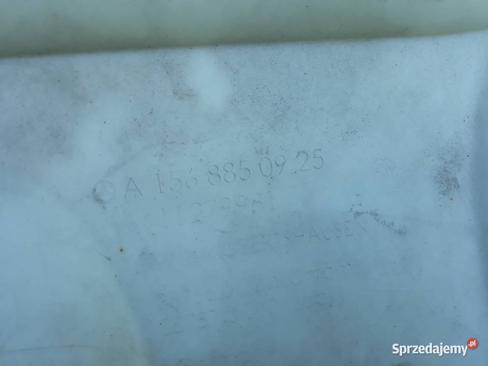 MERCEDES GLA W156 DYFUZOR SPOILER ZDERZAKA TYŁ wielkopolskie Międzychód