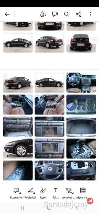 Volkswagen Phaeton 2008 30 TDi 171kW CARA czujnik zmierzchu Opole