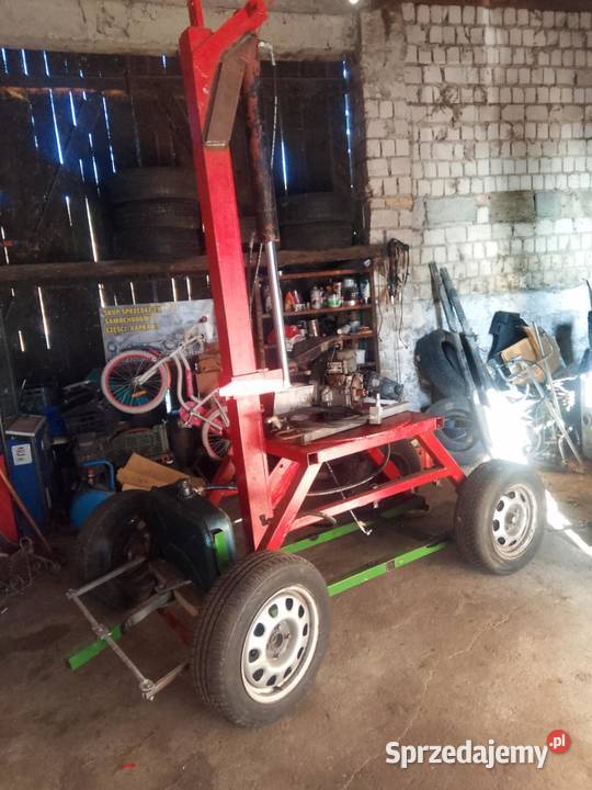 Rebak mobilny hydrauliczny do drzewa Piecewo
