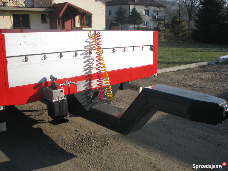 Przyczepa tandem niskopodwoziowa pełny VAT