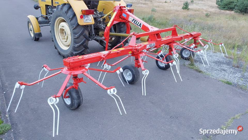 Przewracarka Przetrząsarka Fella th 520 wielkopolskie Kościelec