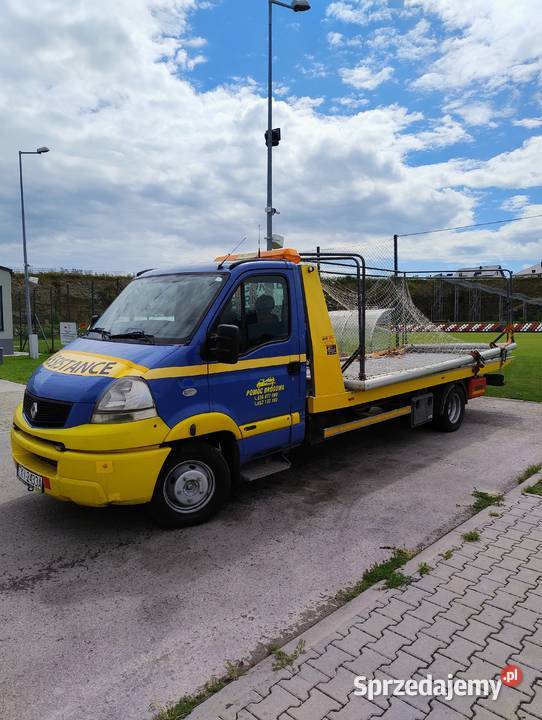 Renault Mascott pomoc drogowa platforma nie Górno