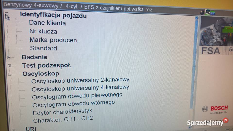 Fsa 500 Bosch z wózkiem śląskie Bielsko-Biała