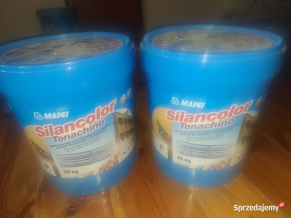 Tynk silikonowy Mapei silancolor Tonachino Bolesławiec