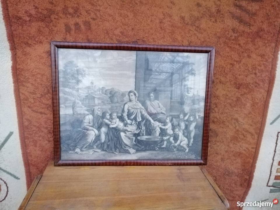 Obraz antyk przedwojenny Antykwariat