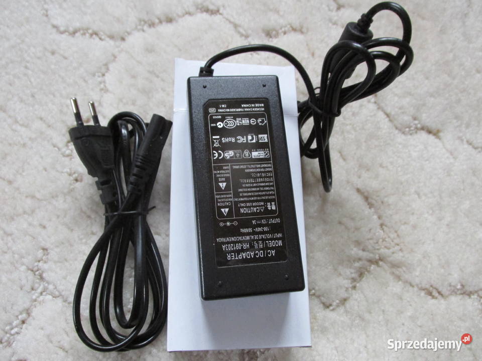 Nowy zasilacz stabilizowany 12V 3A Kraków