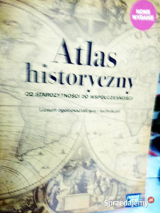 Atlas historyczny książki outlet liceum Warszawa