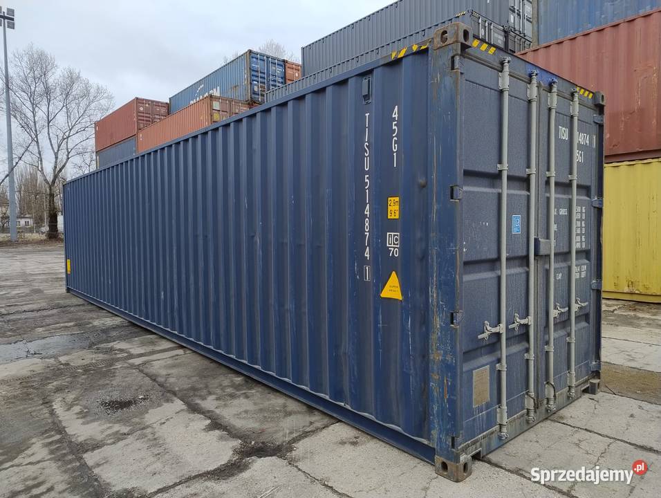 Kontener Morski Magazynowy 40 HC 12 metrowy Glinojeck