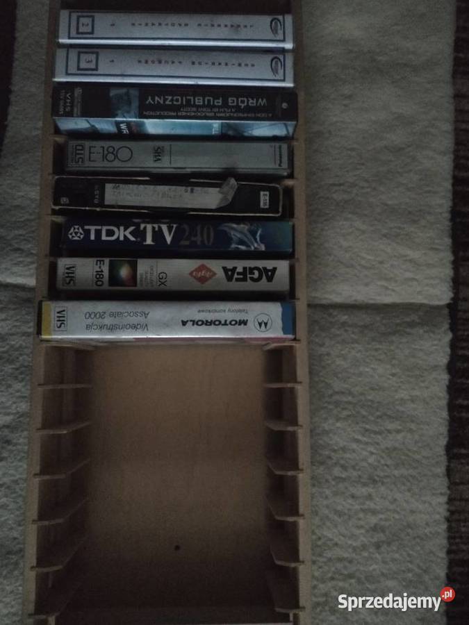 Kasety VHS używane 10zl stan idealny możliwość VHS Łódź sprzedam