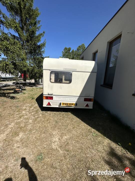 Przyczepa kempingowa Angielska Kwieki