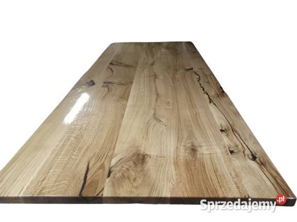 Blat Dębowy Stół Loft Szczotkowany Rustykalny śląskie Katowice