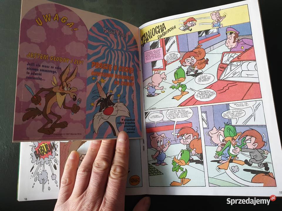 Królik Bugs 21997 komiks z dodatkami Gdynia