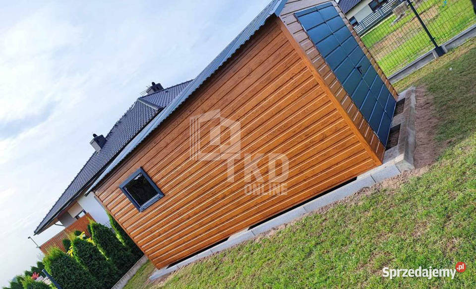 SCHOWEK DOMEK OGRODOWY 3m x 5m DWUSPAD jasny Czersk