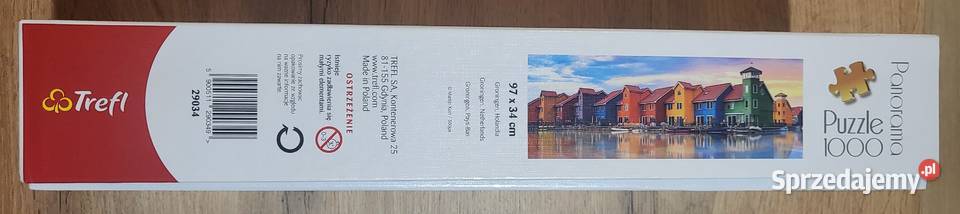 Zestaw Puzzli Panorama Trefl 1000 elementów 6 mazowieckie Warszawa sprzedam