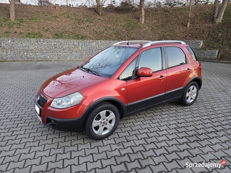 Fiat Sedici 16 z Gazem Sprawne Napędy 4x4 Niski 107KM małopolskie