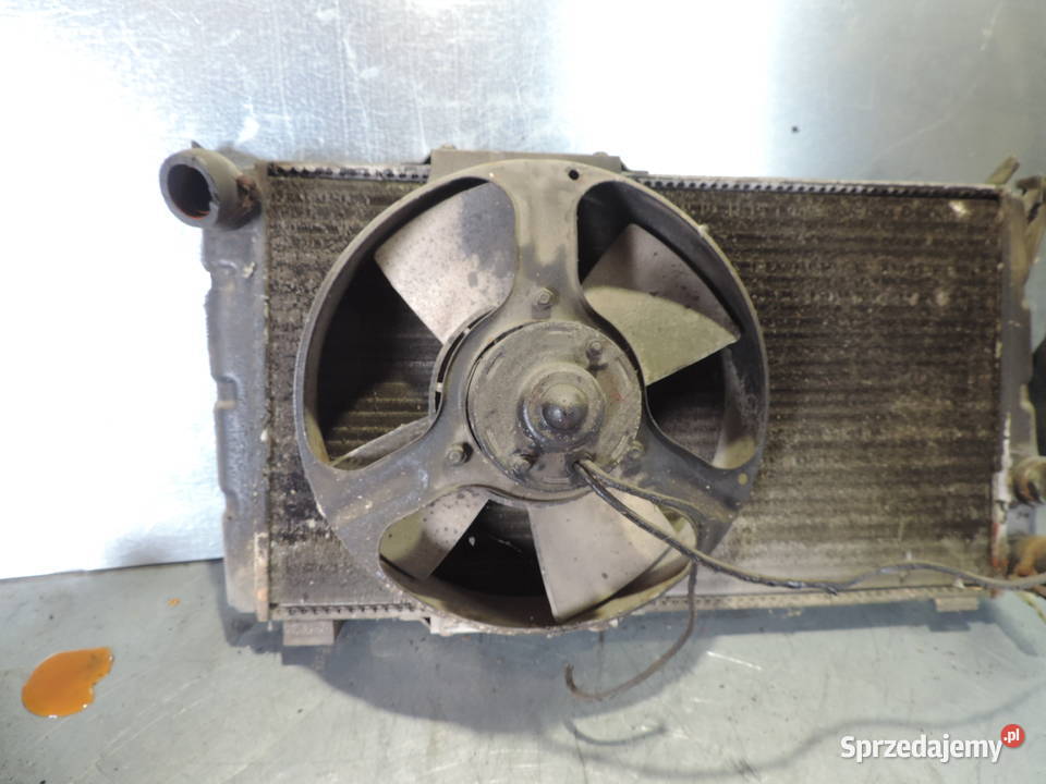 CHŁODNICA WODY WENTYLATOR SKODA 105 120L