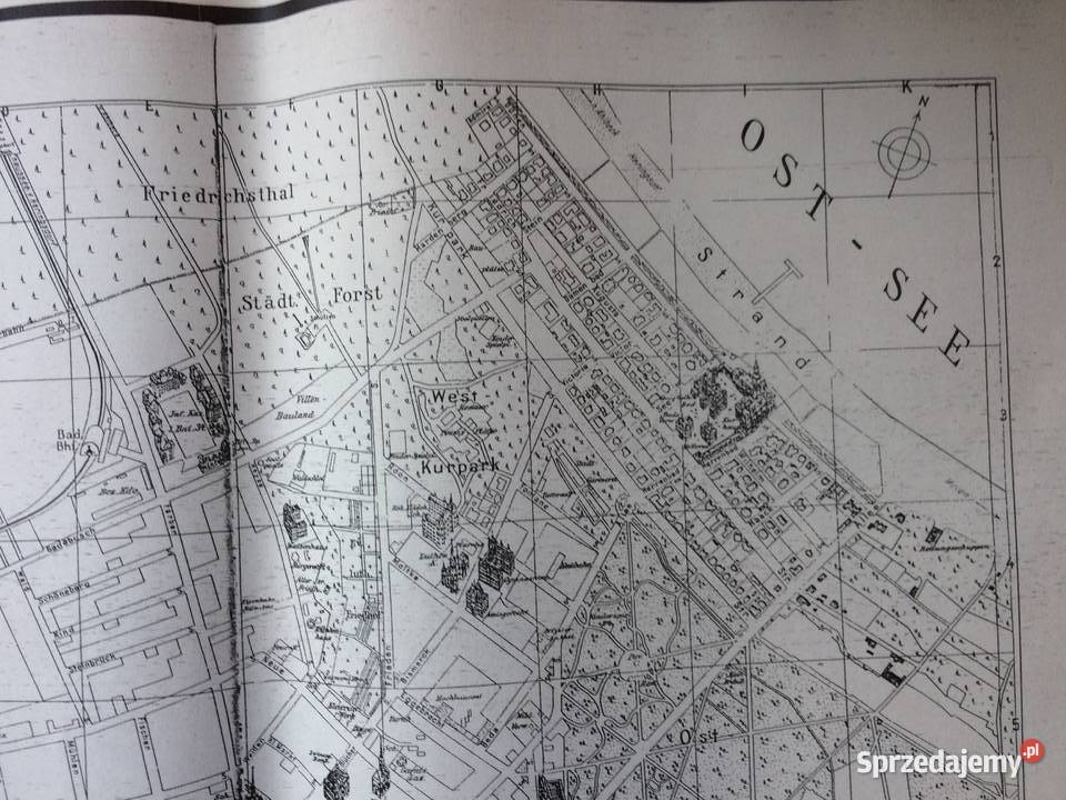 460 Niemiecki Plan Świnoujścia Szczecin