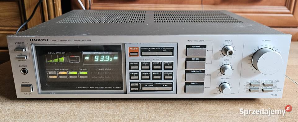 Amplituner stereo ONKYO TX35 Japan Vintage Gorzów Wielkopolski sprzedam