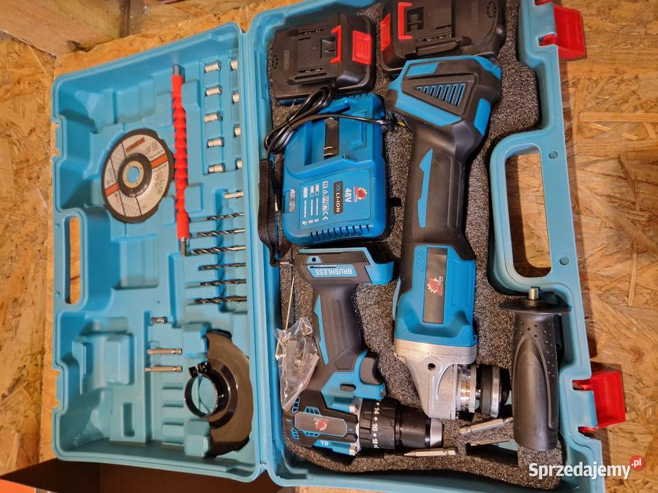 Zestaw narzędzi aku WKRĘTARKA SZLIFIERKA BT5015 Zestawy narzędzi Głogowa sprzedam