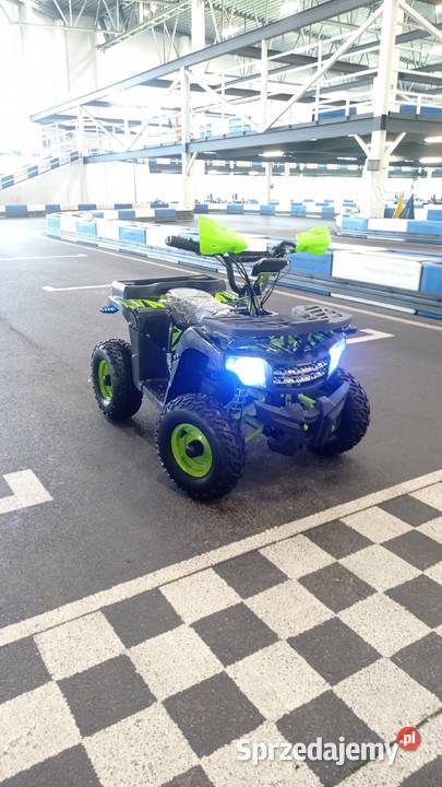 MINI QUAD ELEKTRYCZNY 1200W ŚWIATŁA LED Pilot Bytom