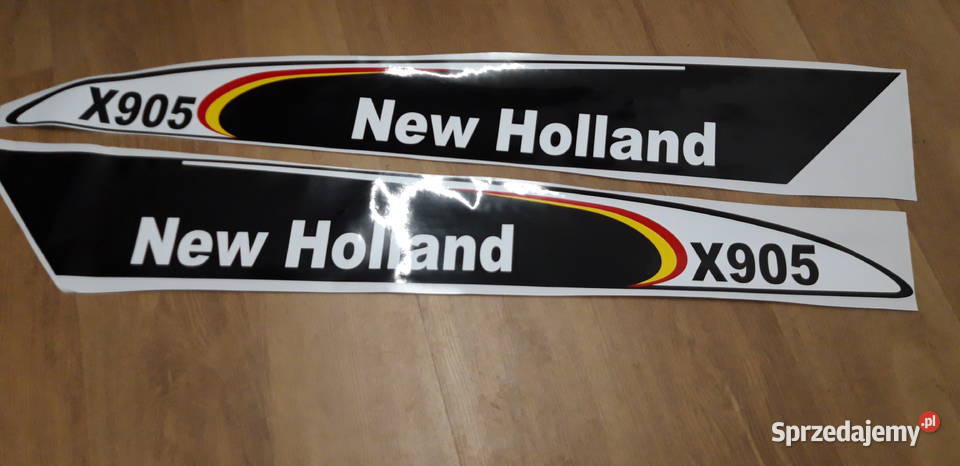 Naklejki na maskę Holland serii TM Rolnictwo Wola Wiewiecka sprzedam