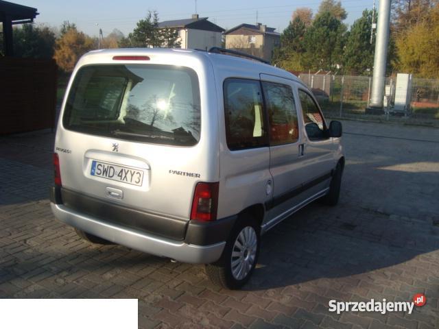 Peugeot Partner KLIMA DIESEL PANORAMA DACH śląskie