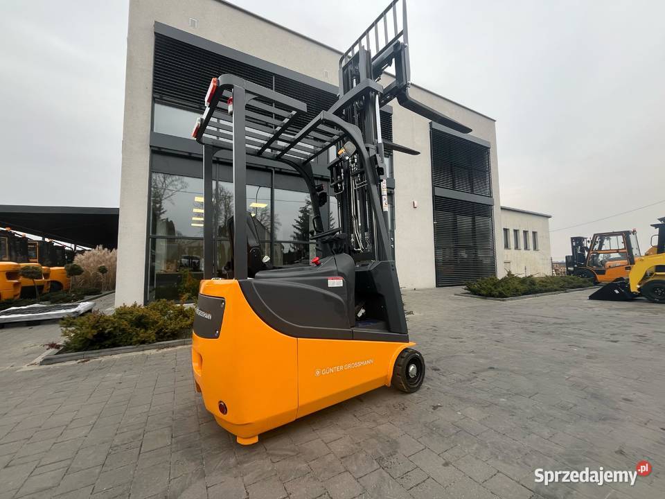 Wózek widłowy elektryczny trójkołowy 15T nowy Kielce sprzedam