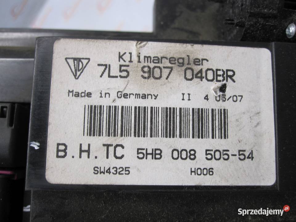 CAYENNE I 7L5 panel klimatyzacji 7L5907040BR Kielce
