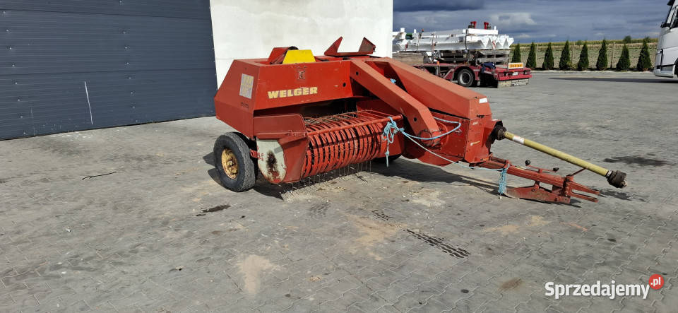 Prasa kostkująca WELGER AP 41 nieuszkodzony Oraczew