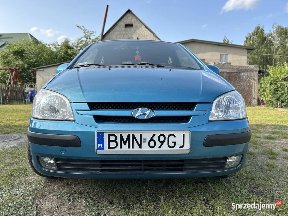 Hyundai Getz 13 GLS Sprawny technicznie Zadbany 1341cm3 Mońki