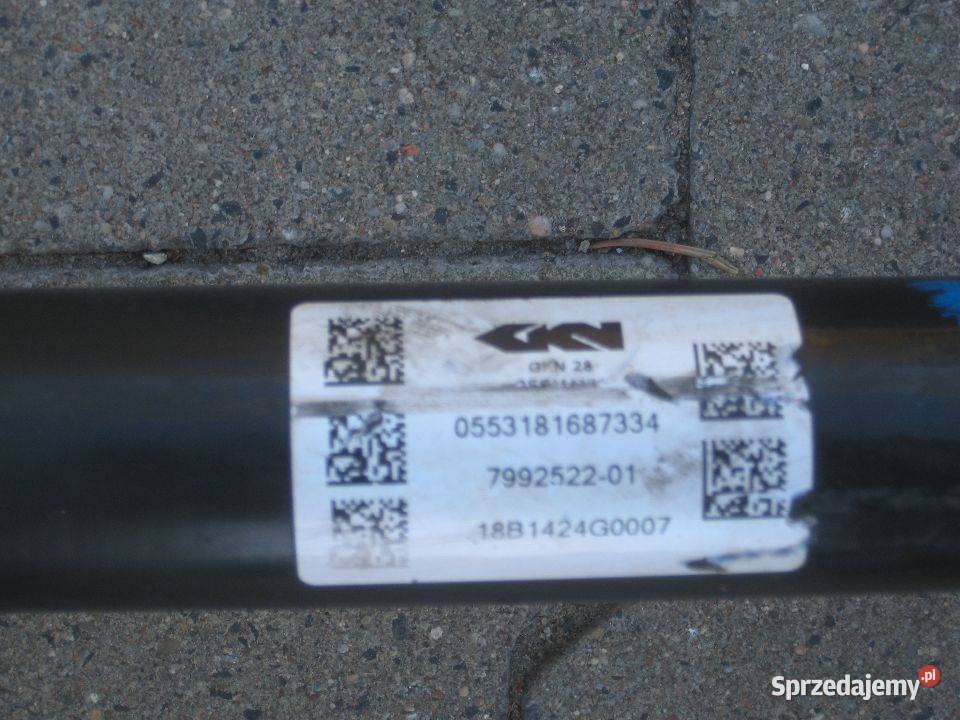 bmw g30 g31 g32 benzyna półośka tył prawa wielkopolskie