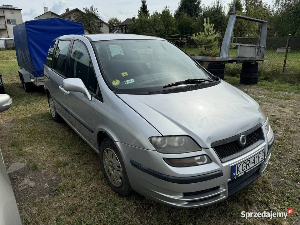 Fiat Ulysse 20 jtd 7 miejsc hak Nowy Sącz