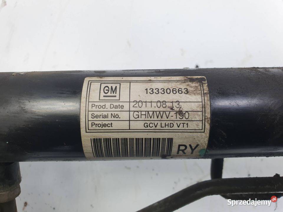 MAGLOWNICA CHEVROLET CRUZE 13330663 Lipno