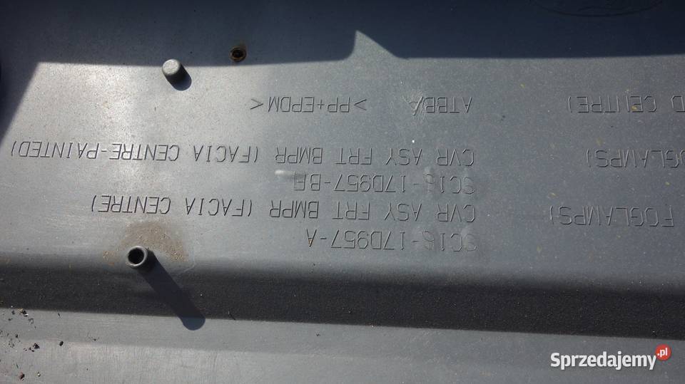 FORD TRANSIT 06 ZDERZAK ATRAPA PRZÓD śląskie