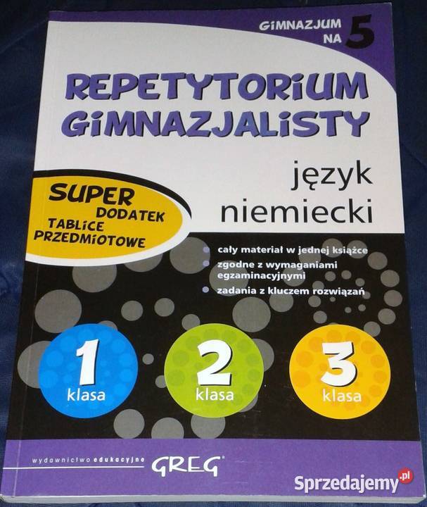 Repetytorium gimnazjalisty Język niemiecki Chełm