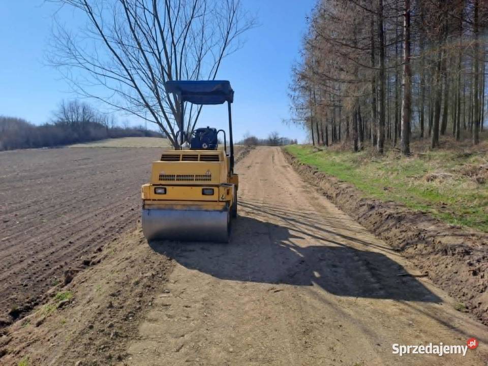 Usługi koparkami glebogryzarką koszenie prace Nowosielce